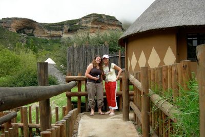 Virginia Tech students in South Africa