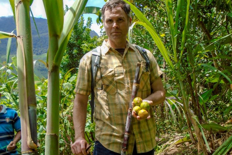 Nicholas Copeland with limes